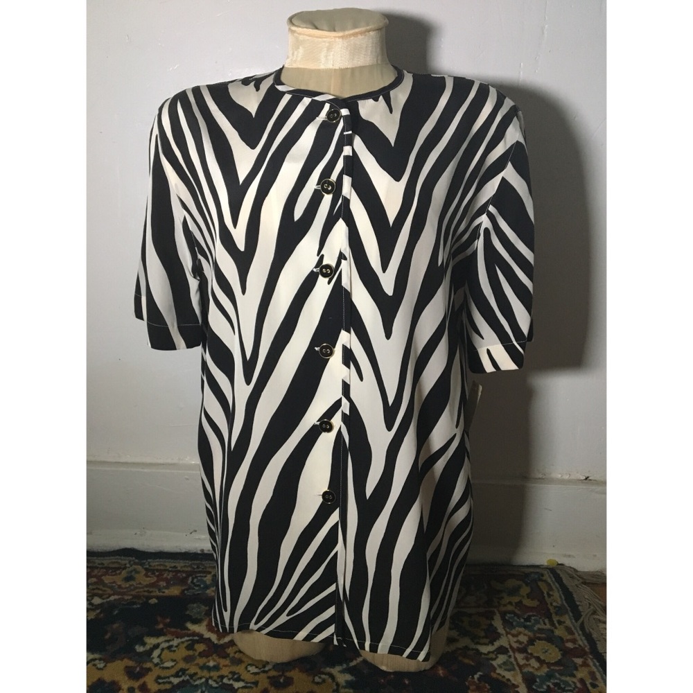 Vintage Louis Feraud Silk Blouse